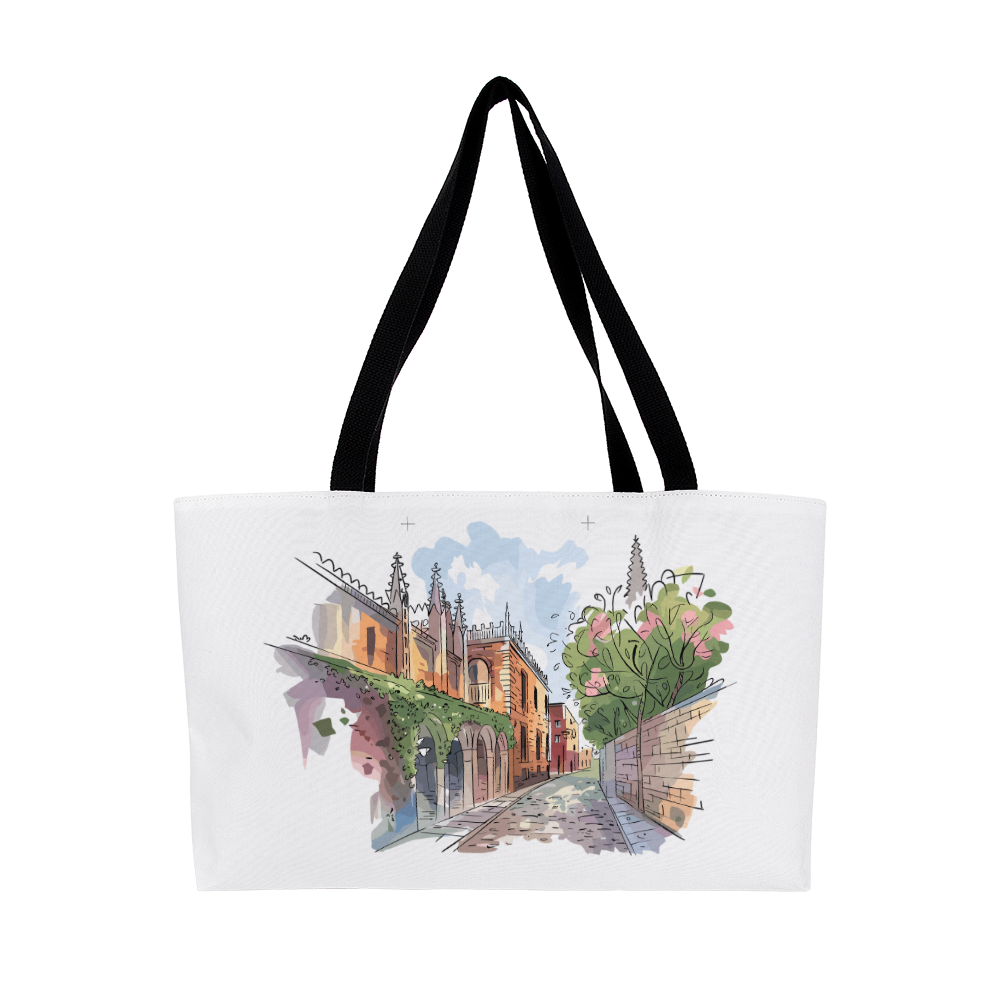 Personalized Moonlight Weekender Tote Bag