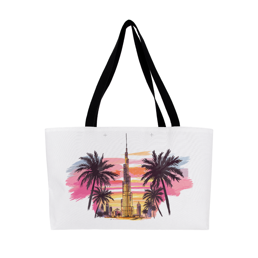 Personalized Radiant Weekender Tote Bag