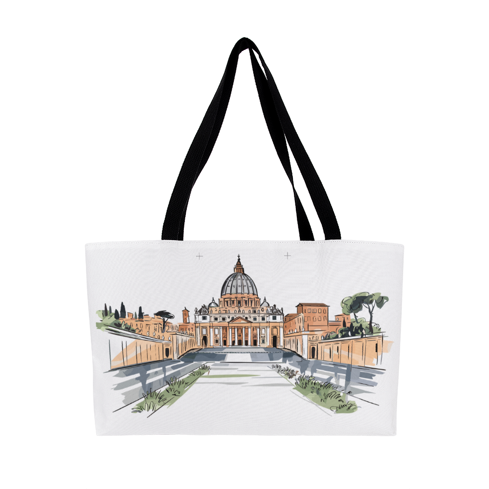 Personalized Sweet Weekender Tote Bag