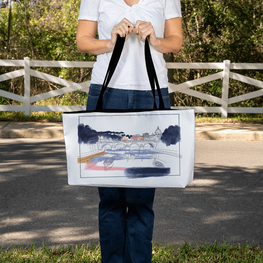 Personalized Serenity Weekender Tote Bag