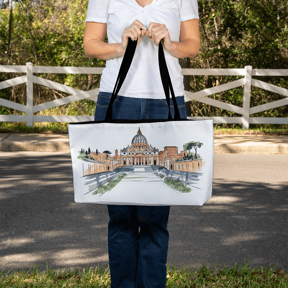 Personalized Sweet Weekender Tote Bag