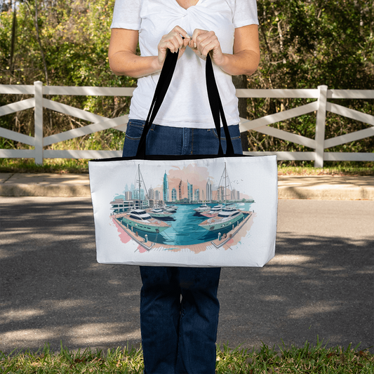 Personalized Breezy Pathway Weekender Tote Bag