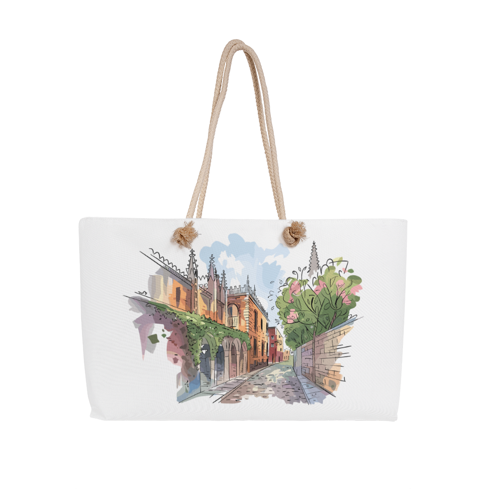 Personalized Moonlight Weekender Tote Bag