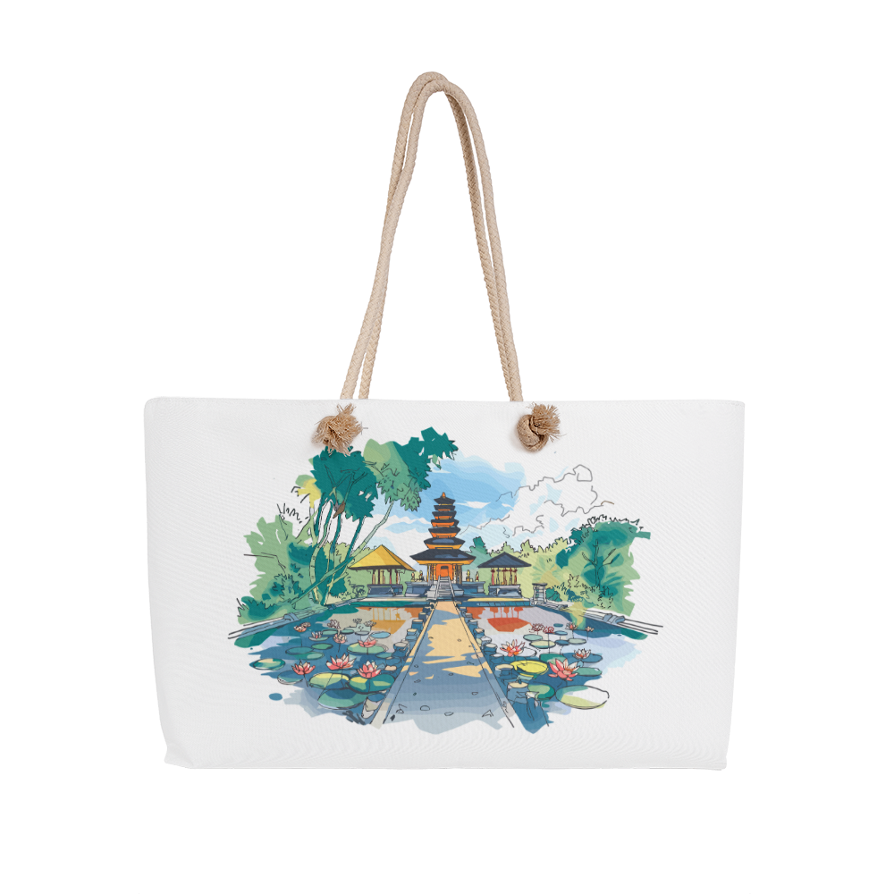 Personalized Timeless Weekender Tote Bag