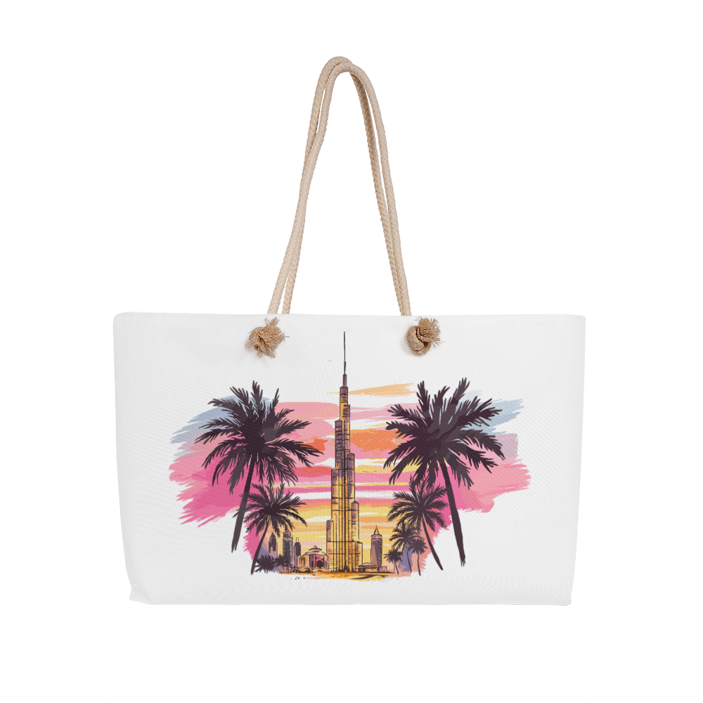 Personalized Radiant Weekender Tote Bag