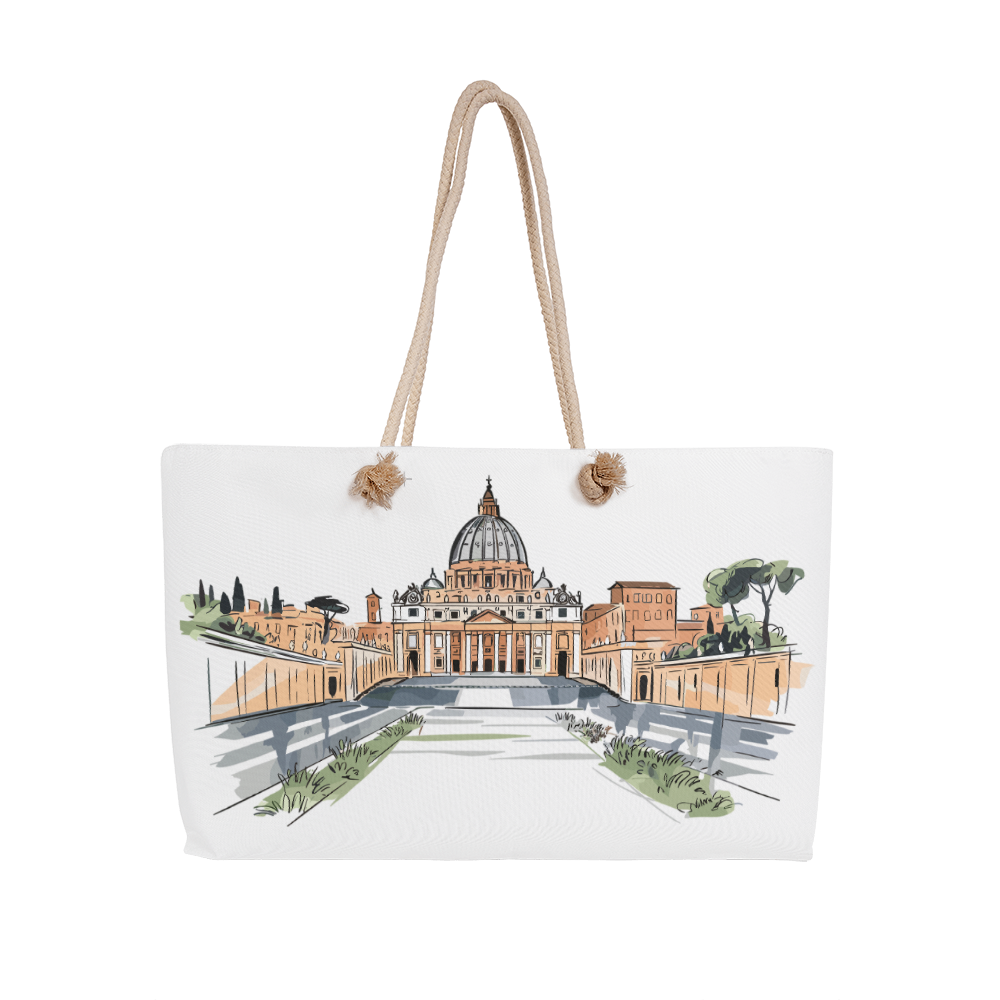 Personalized Sweet Weekender Tote Bag