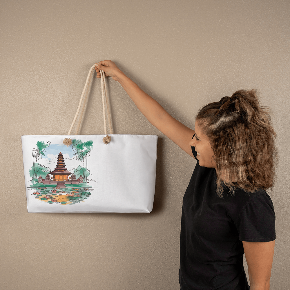 Personalized Radiance Weekender Tote Bag