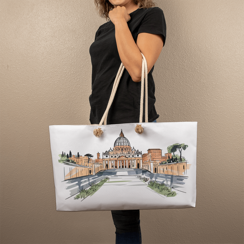 Personalized Sweet Weekender Tote Bag