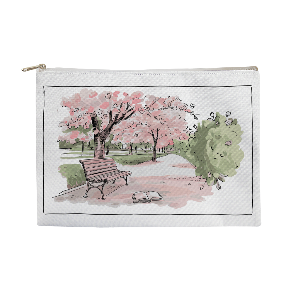 Personalized Chic Large Pouch