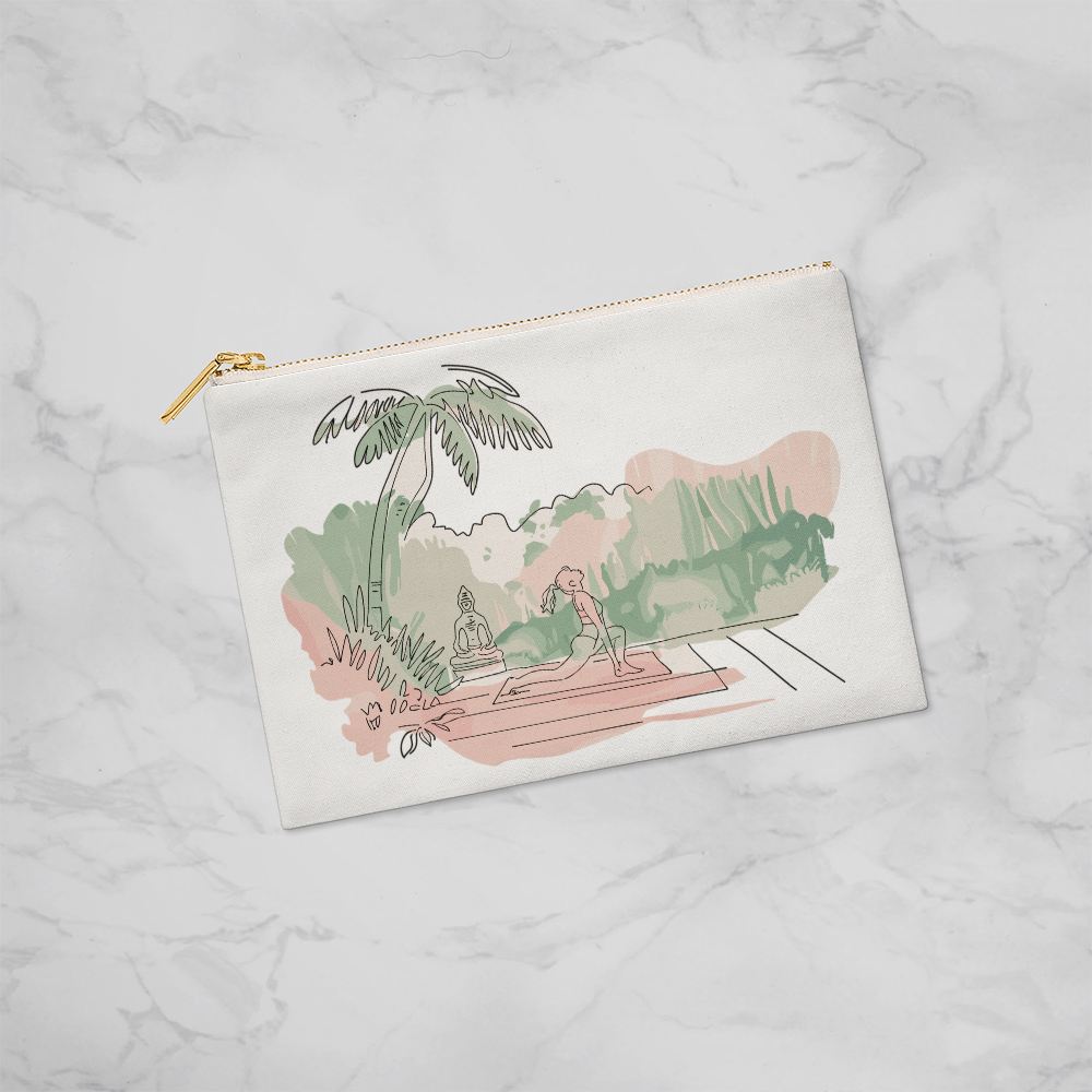 Personalized Elegant Large Pouch