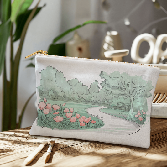 Personalized Radiant Horizon Large Pouch