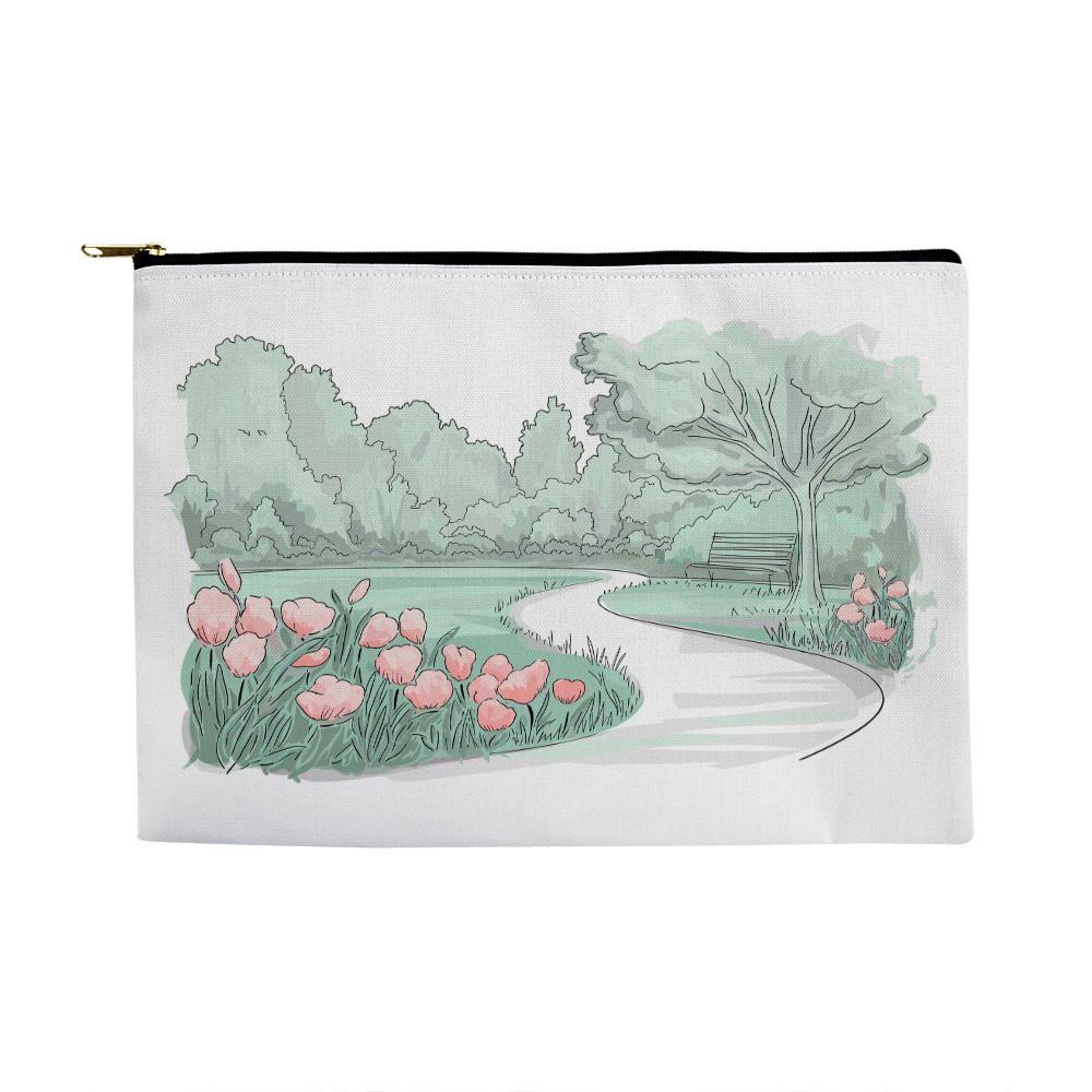 Personalized Radiant Horizon Large Pouch