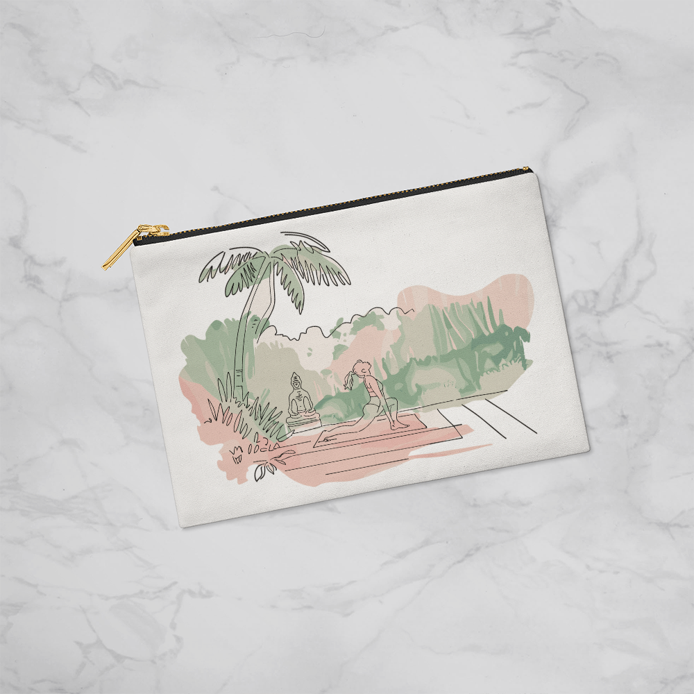 Personalized Elegant Large Pouch