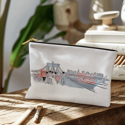 Personalized Tranquility Small Pouch