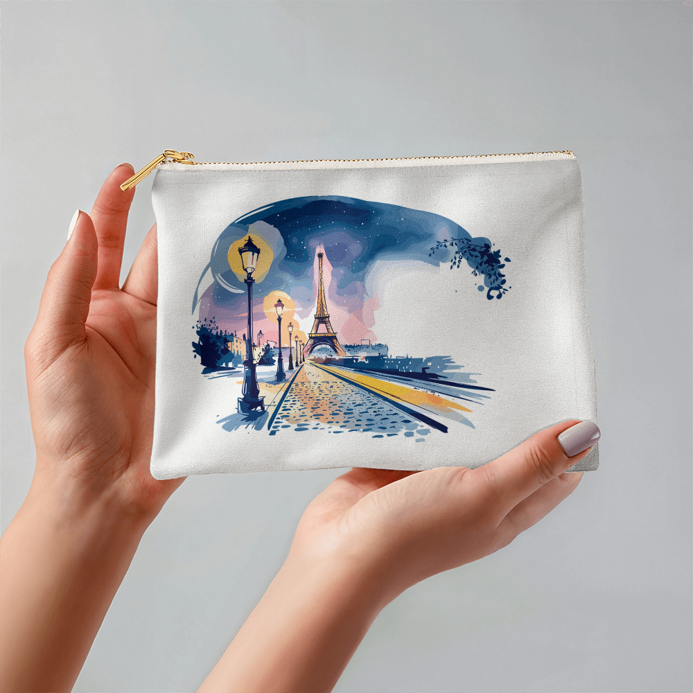 Personalized Serene Small Pouch